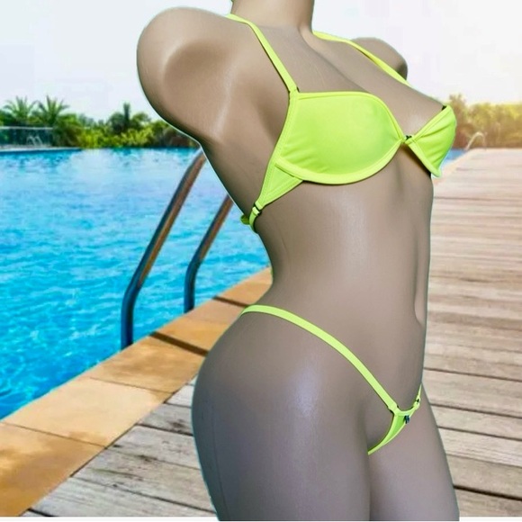 WICKED WEASEL,TWO PIECE BIKINI SET - Picture 2 of 6